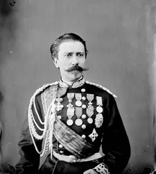 Portrait du général Hector Bertolè-Viale (1829 - 1892), ministre de la Guerre du Royaume d